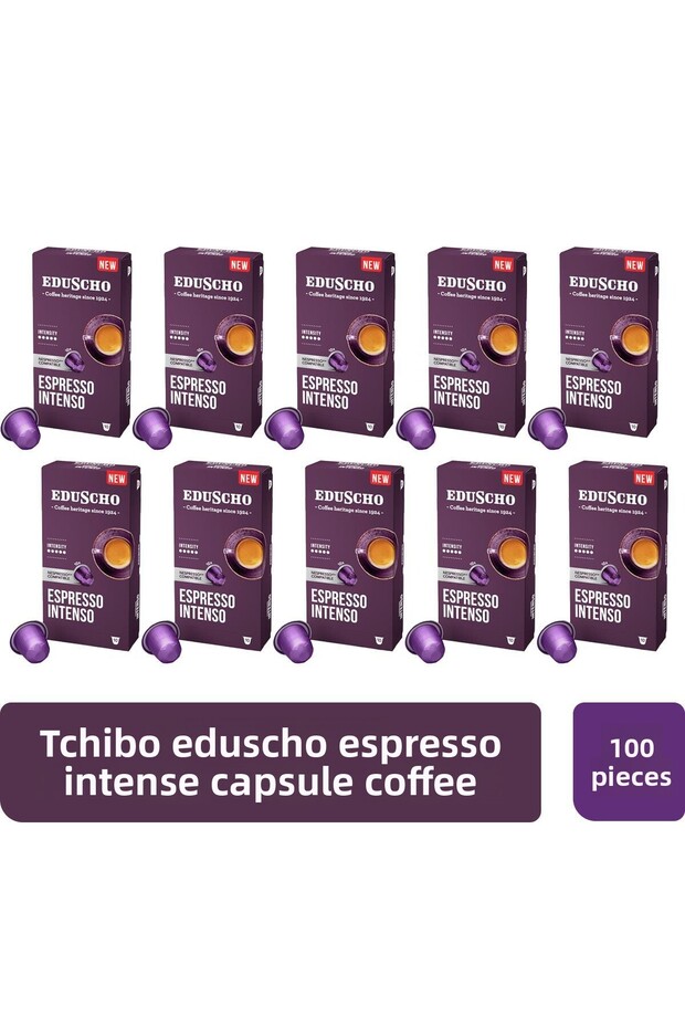 قهوة إدوسشو إسبريسو إنتينسو كبسولات 100 كبسولة