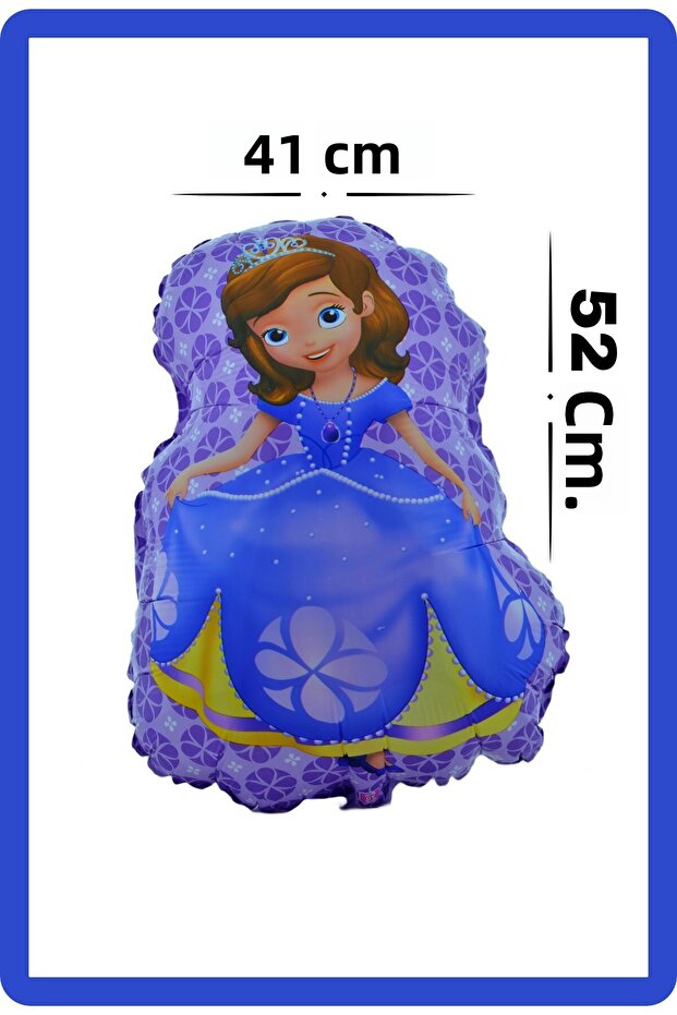 Foil Balloon Snowflake Princess Sofia 41×52 cm Helium Filled Birthday Balloon