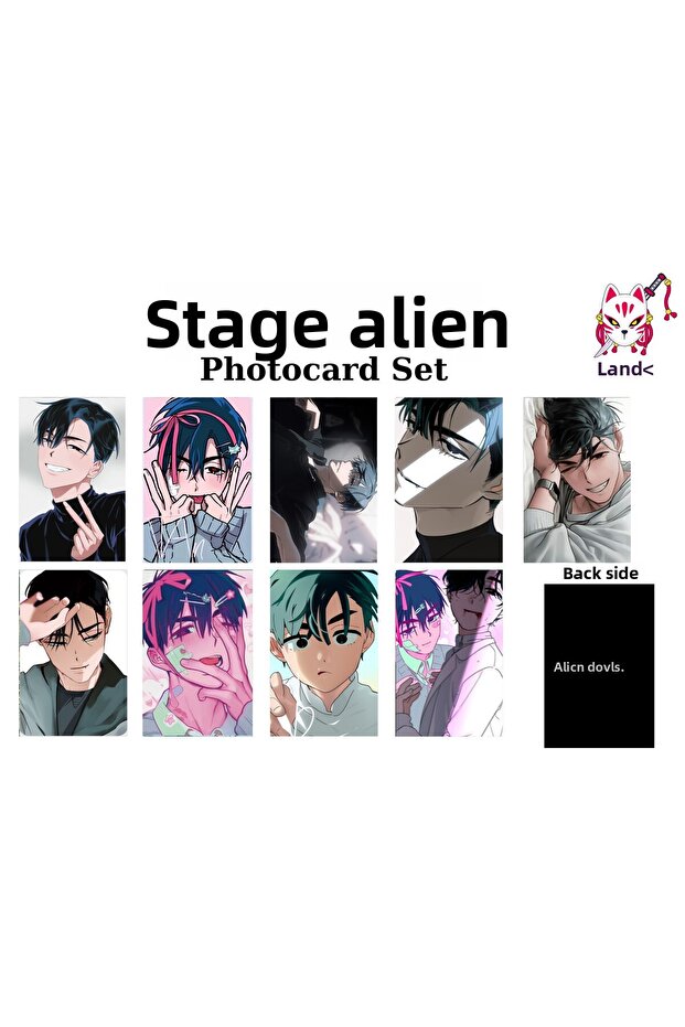 Alien Stage Anime Ivan Anime Photocard Set / Collection Card V1 (9 Pieces)