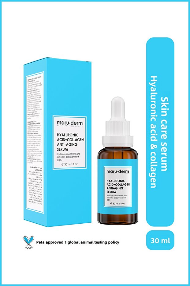 Hyaluronic Acid & Collagen Skin Care Serum 30 ml
