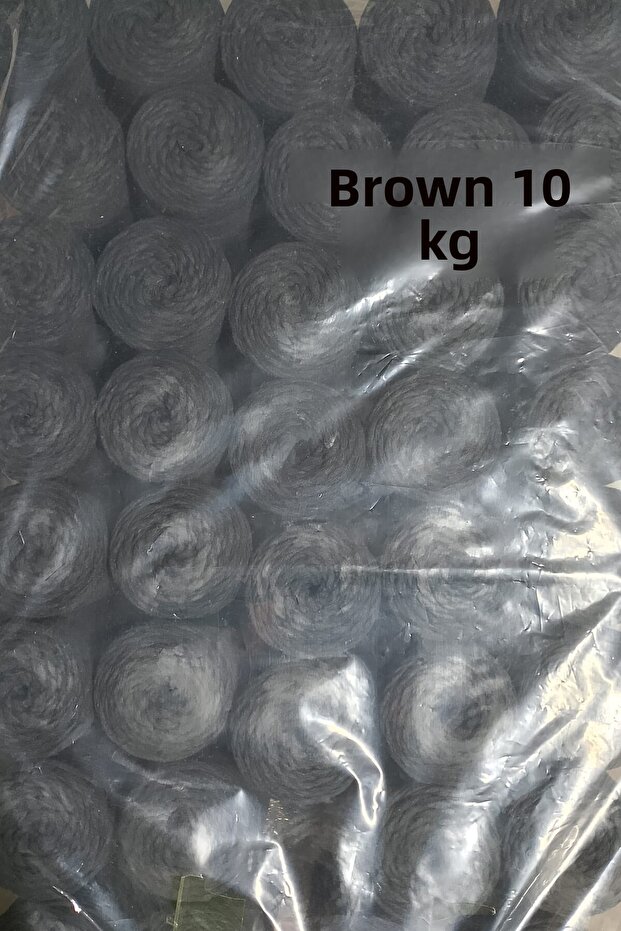 Taranabilir Macrame 10 kg 250 Gr 40 Pieces Brown