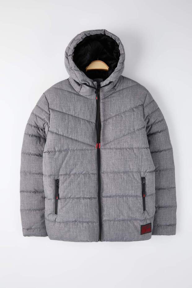Gri Regular Erkek Mont TMNAW26MO00034 - 5