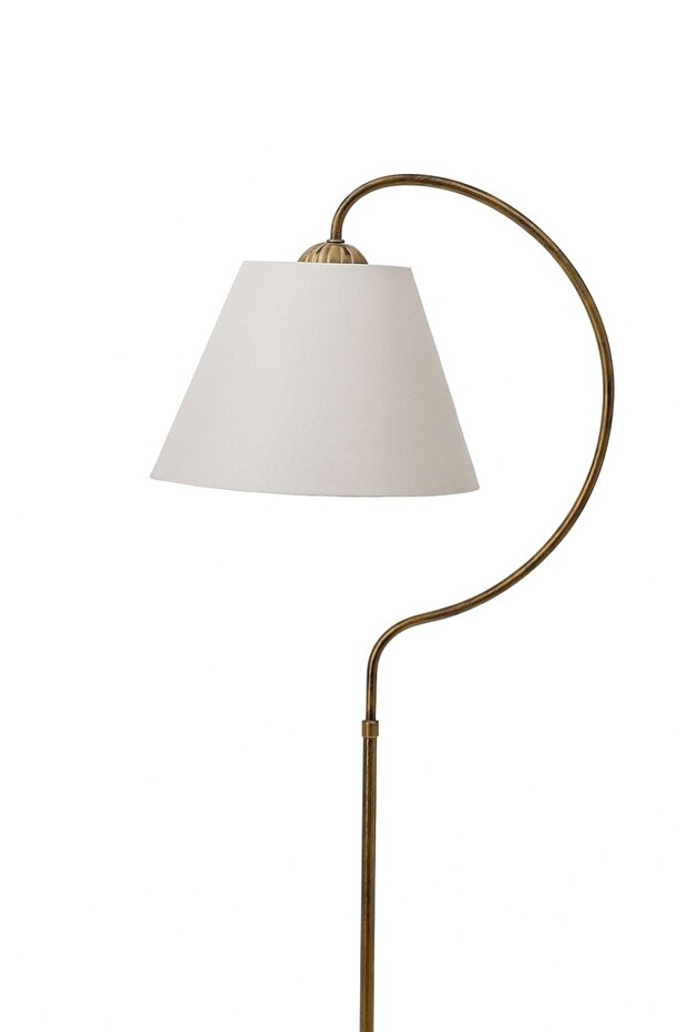 Güven Avize Lambader Karen Elips Siyah Sarı Patine Krem Şapka - 2