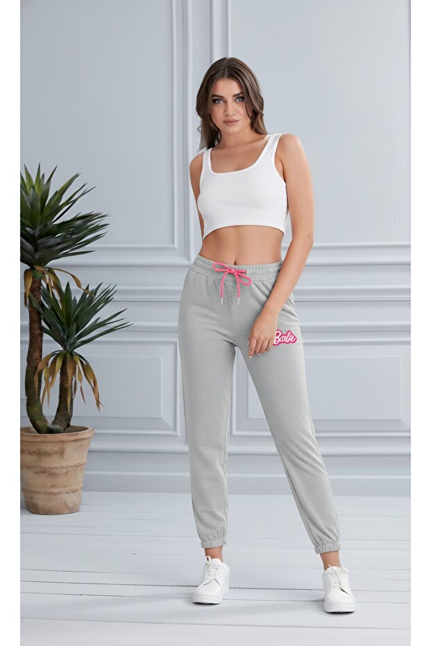 Nakışlı Eşofman Alt - 2