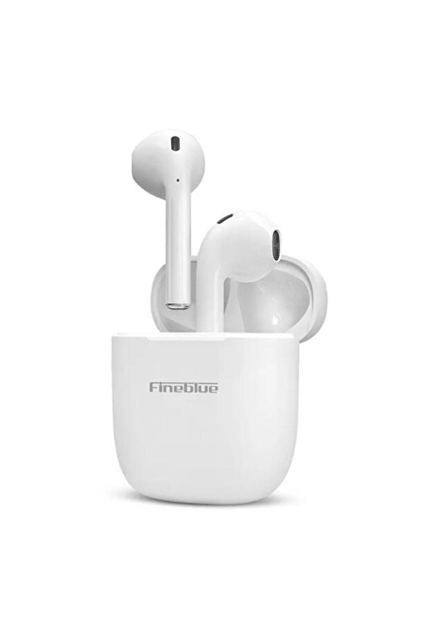 FM1PRO Beyaz Wireless Bluetooth Kulaklık