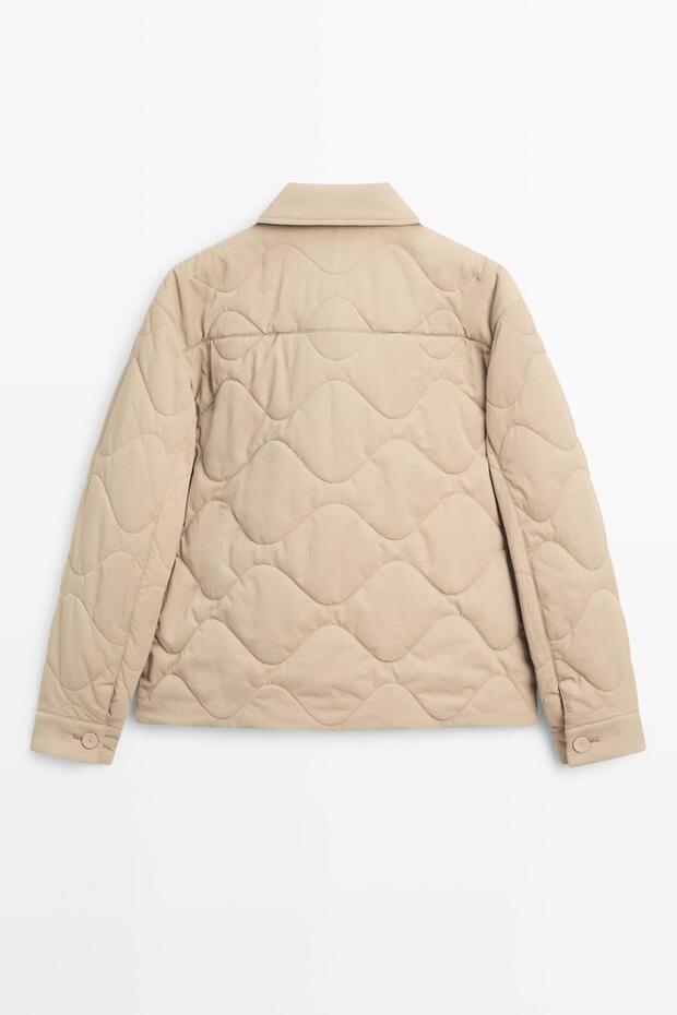 Dikiş detaylı ceket - 6