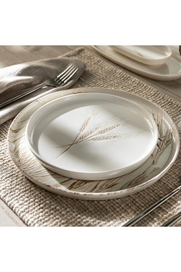 Spiga Pasta Tabağı 20 CM Natural - 3