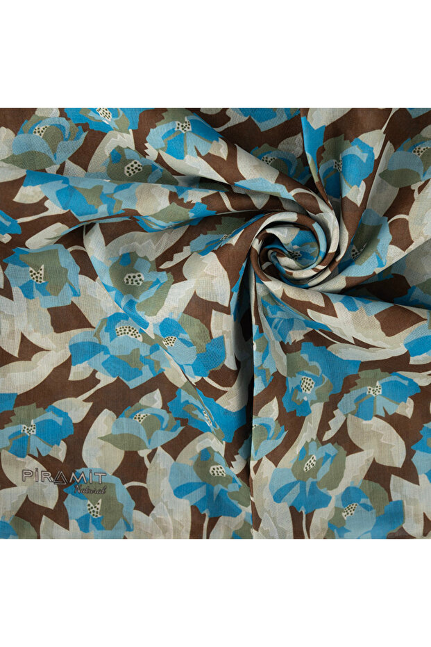 Eșarfă cu model natural - 2