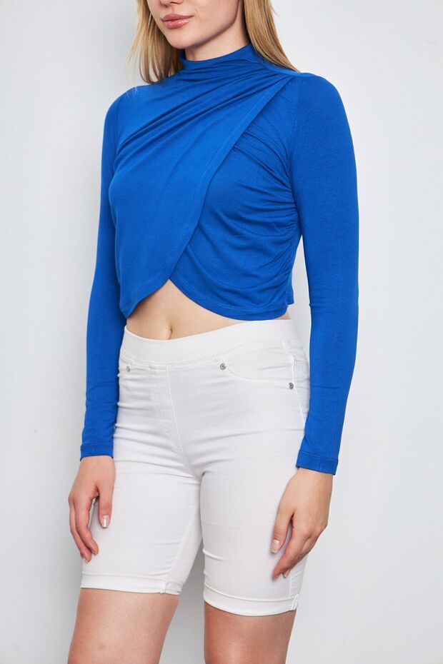 Bluză de damă cu mânecă lungă - 6