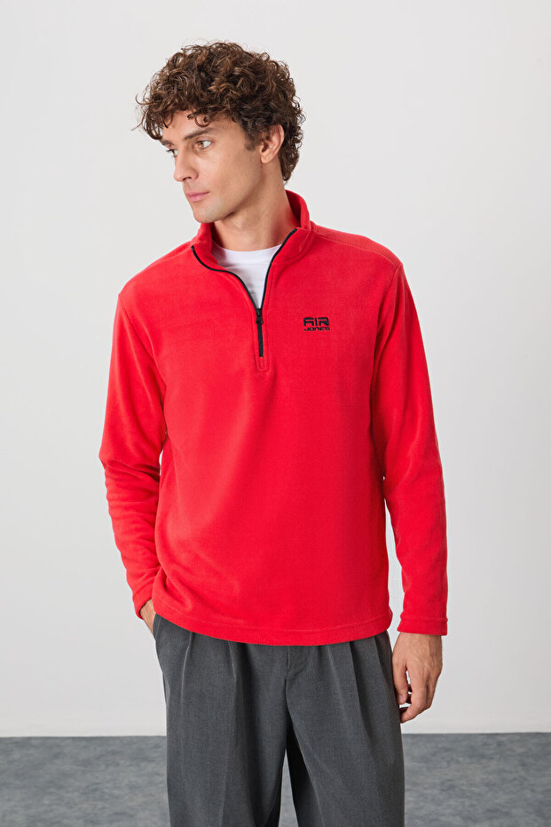River Fiesta Stand-up Collar Men's Fleece Sweatshirt - 88310