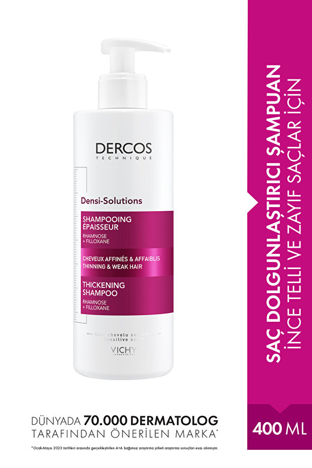 Dercos Densi-Solutions Şampuan 400 ml K0000 - 1