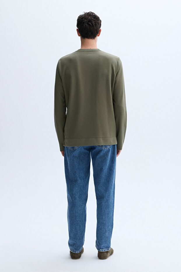 BİSİKLET YAKA SWEATSHIRT - 2