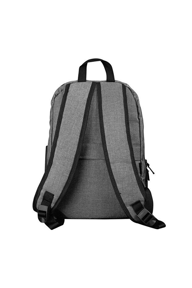 BP301 AMORE 15.6" GRİ KUMAŞ/DERİ BİLGİSAYAR NOTEBOOK SIRT ÇANTASI - 4