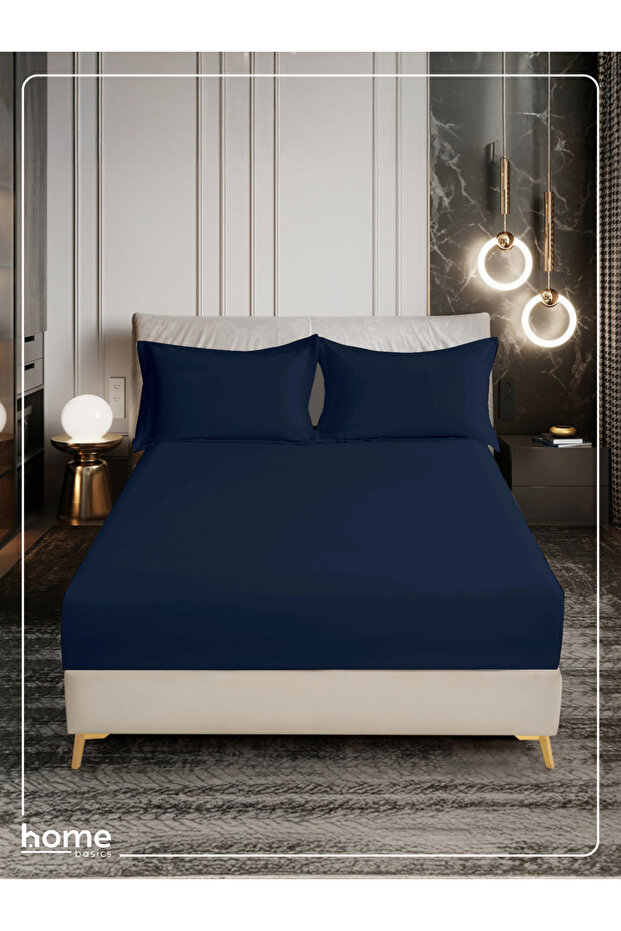 Plain Bed Sheet 90X200 cm – Deep Pocket Sheet 30 cm with 1 Pillowcase
