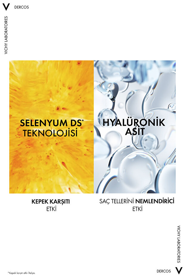 Dercos Anti-Dandruff & Moisturizing 2-in-1 Shampoo with Hyaluronic Acid 390 ml - 4