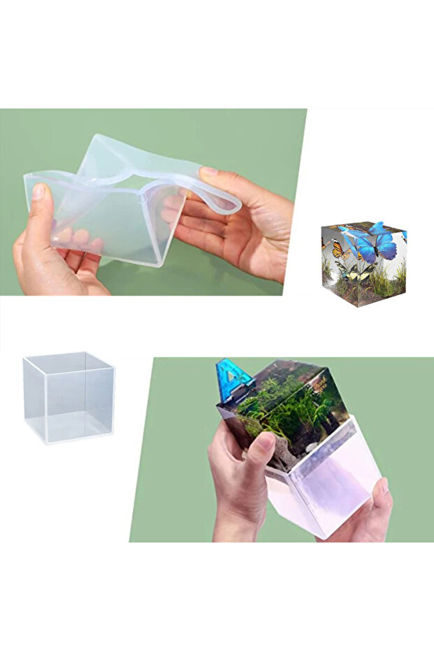 قالب مكعبات الإيبوكسي من السيليكون 5 سم - 5