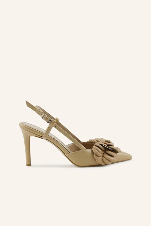 Tan Gigi Heeled Shoes