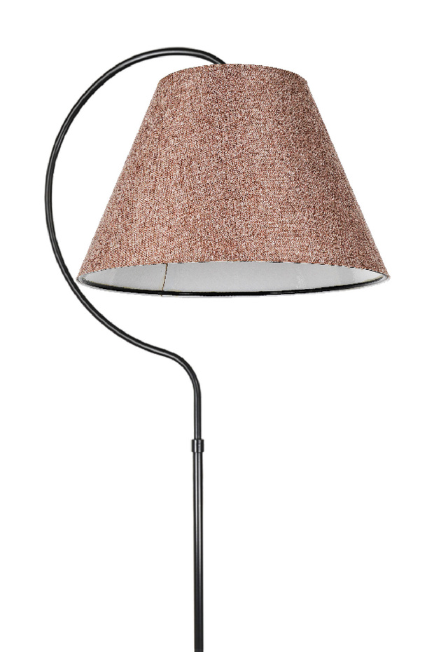 Güven Avize Lambader Rosaline Elips Siyah Gülkurusu Şapka - 1