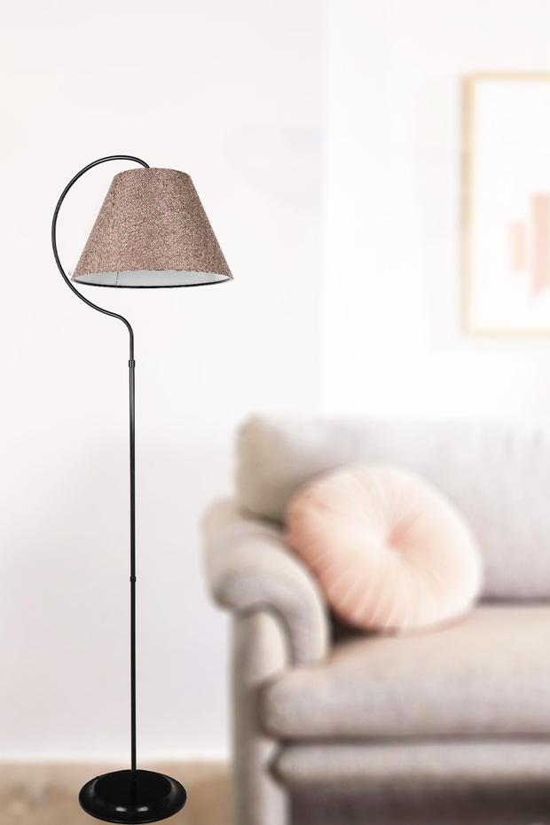 Güven Avize Lambader Rosaline Elips Siyah Gülkurusu Şapka - 2