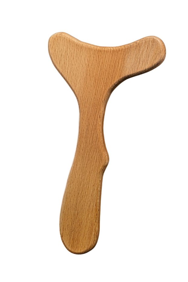 Natural Wood Beech Massage Tool Without Tip Model