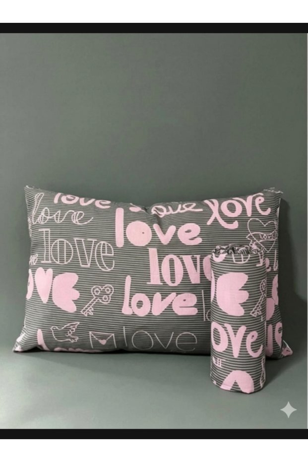 Love Battal Boy Elastic Double Size Bed Sheet Set (+2 Pillowcases)