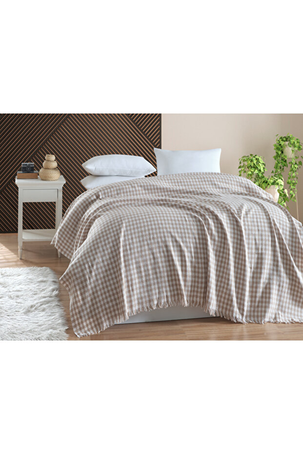 Luxury Cotton Sofa-Sofa Bed Cover Beige 170x220 Double Sided Anti-Sweat Anti-Slip Non-collecting