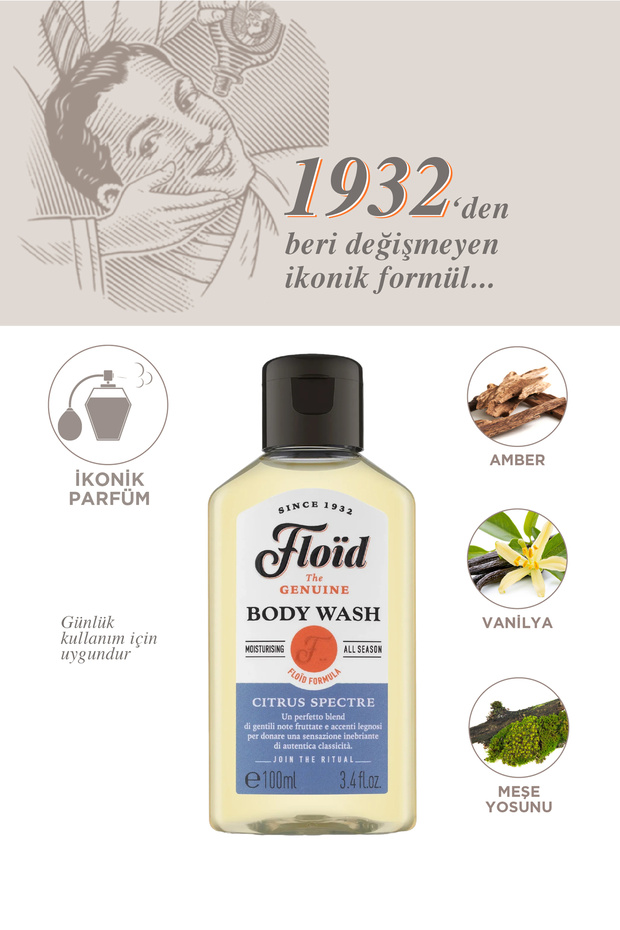 Citrus Spectre Duş Jeli 100 ml - 1