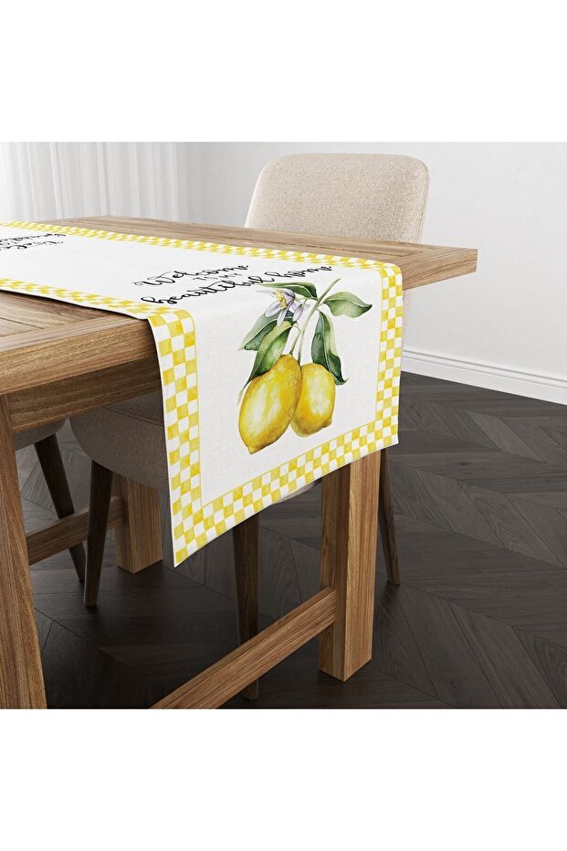 Limon Desenli Runner Modeli - 4
