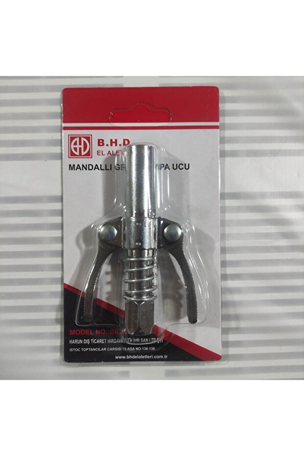 MANDALLI GRES POMPA UCU GRES MEMESİ YAĞ POMPAŞIRINGA YAĞLAYICI GRESÖRLÜK - 6