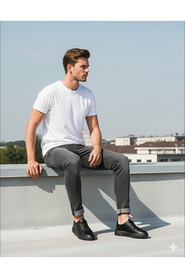 Daily Genuine Leather Classic Sports Orthopedic Daily Shoes