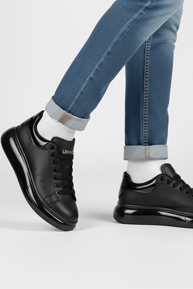 Lennox Siyah Erkek Sneaker Ayakkabı