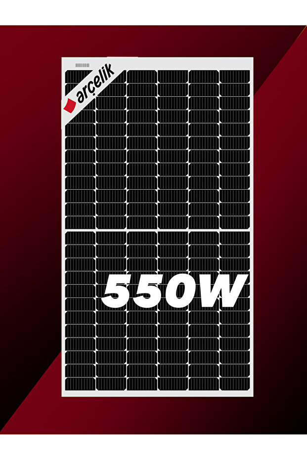 5 ADET - 550W Solar Panel - 2