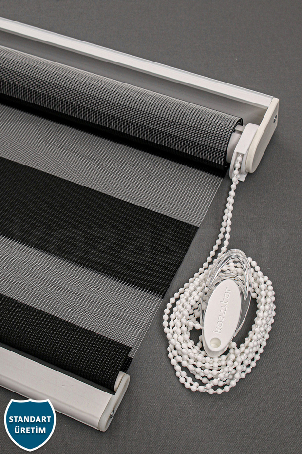 Zebra Perde Siyah Bambu Pls125 V09 - 3