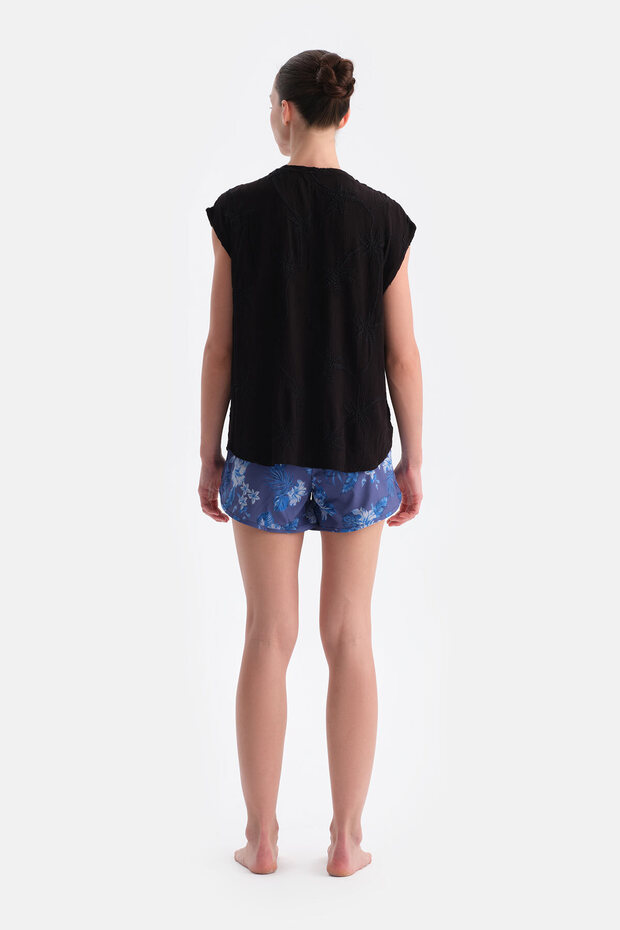 Multicolor Kadın Deniz Şortu - 2