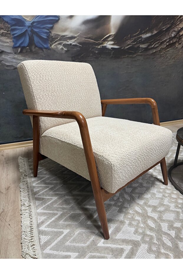 Bella ahşap berjer - 6