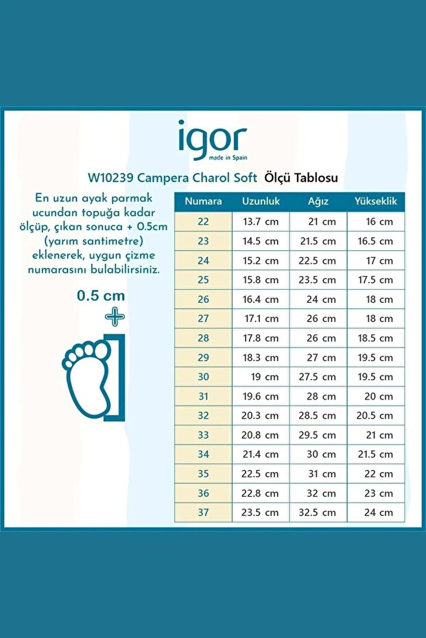 W10239-079 Campera Charol Меки детски дъждовни ботуши - 5