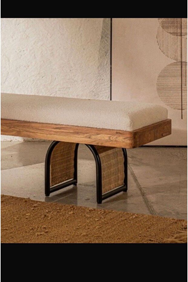 ahşap puf bench - 4