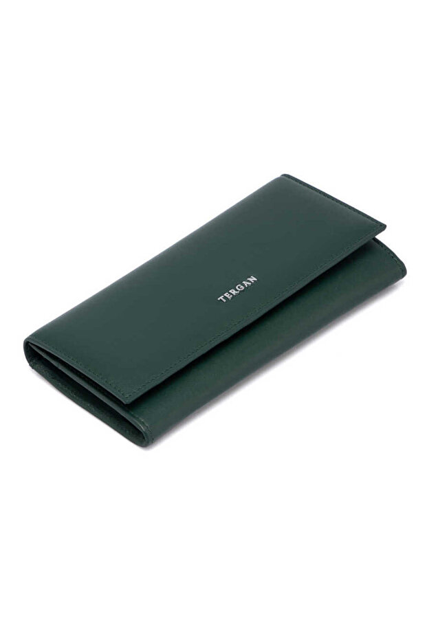 Green Genuine Leather Women's Wallet - S1Cb00005807-J0B