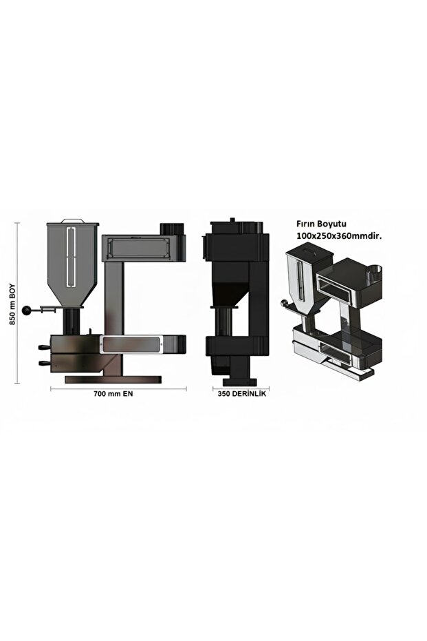 KUZİNELİİ PELET SOBASII - 5
