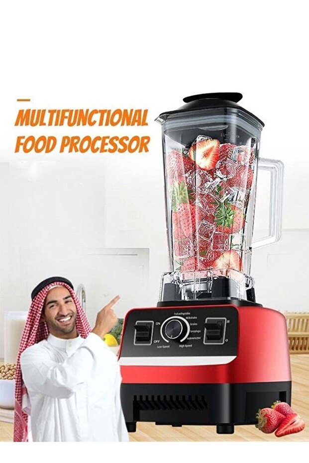 Countertop Blender, Multi-function, with Timer for Food and Juice - 1
