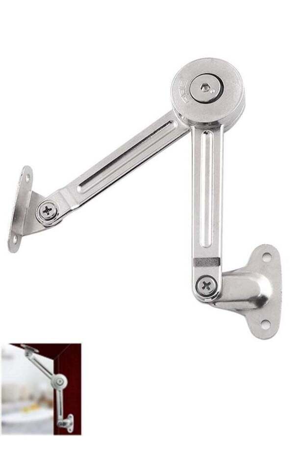 مجموعة أقفال النوافذ المنزلقة، عبوة من 4 قطع مع ميزات أمان - 1