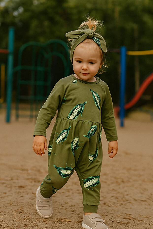 Moinoi Bandanna Baby Rompers
