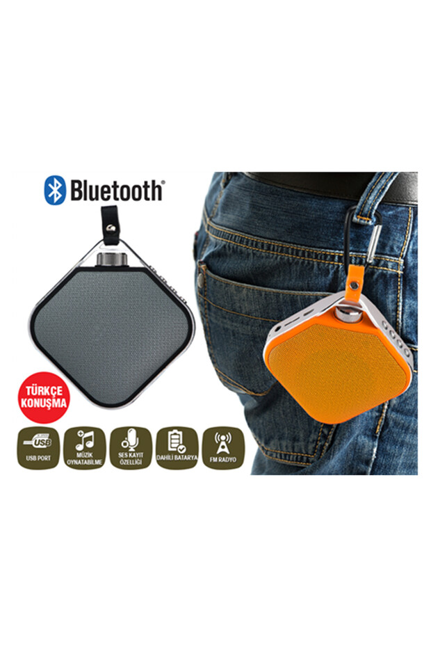 Bluetooth Mp3 Player Siyah enjoy60 - 3