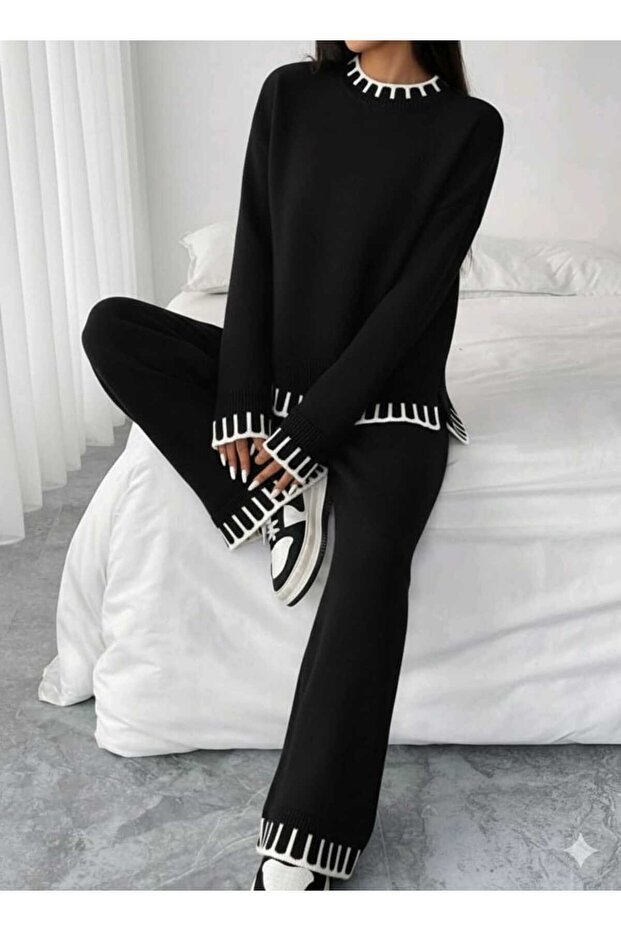 طقم سترة وبنطلون بتصميم مميز - 3