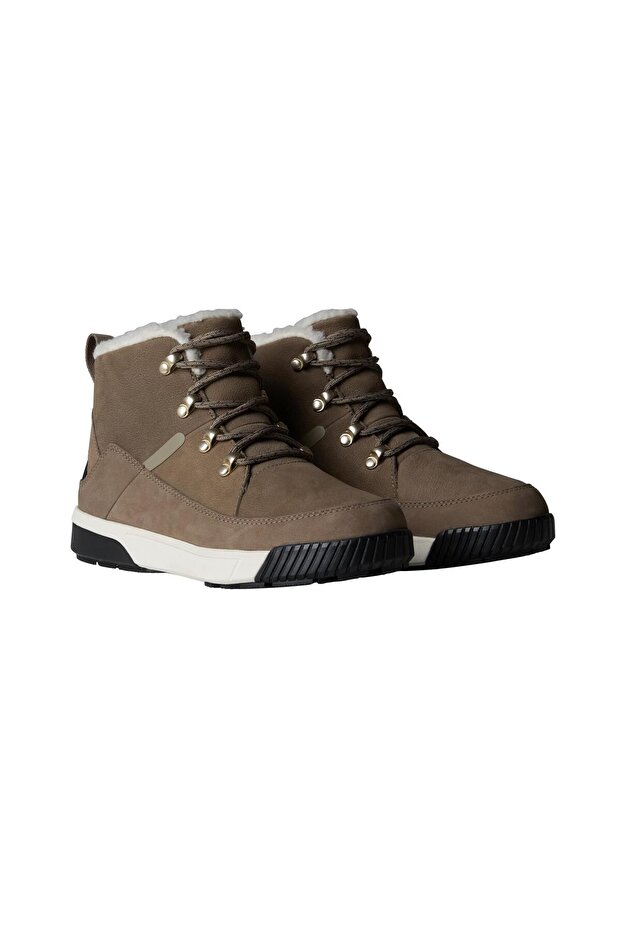 Women's Sierra Mid Lace Waterproof Boots Nf0A4T3X8Iu1 Brown-38