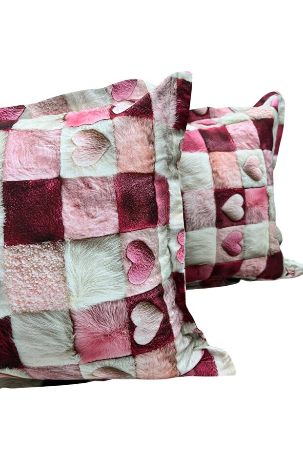 Digital Printing 3D 100% Cotton Pillow Case with 2 Hidden Zippers