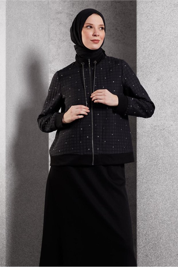 Stone Skirted Tracksuit Set 45052