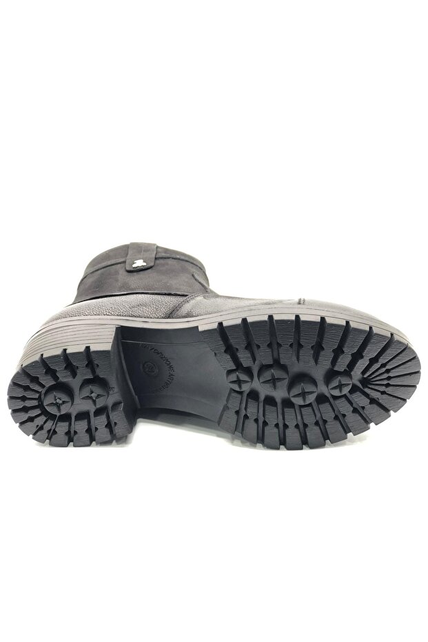 3371k Kadın Deri Bot - 5