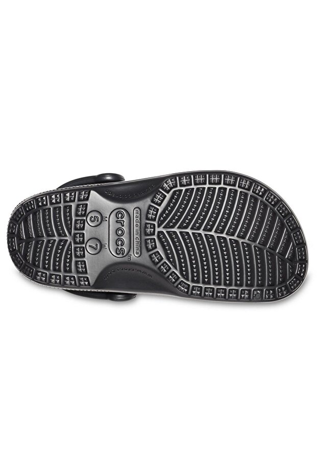 Classic Black Unisex Black Slippers - 3