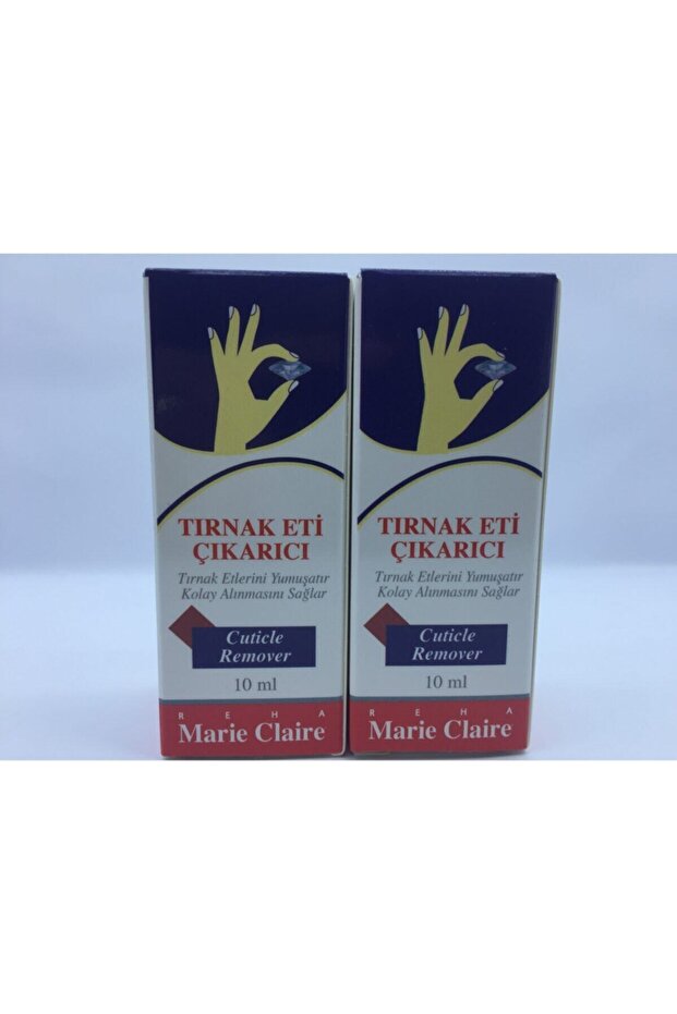 Reha Marie Clarie Cuticle Remover 2 Pieces Care Gel 10Mlx2